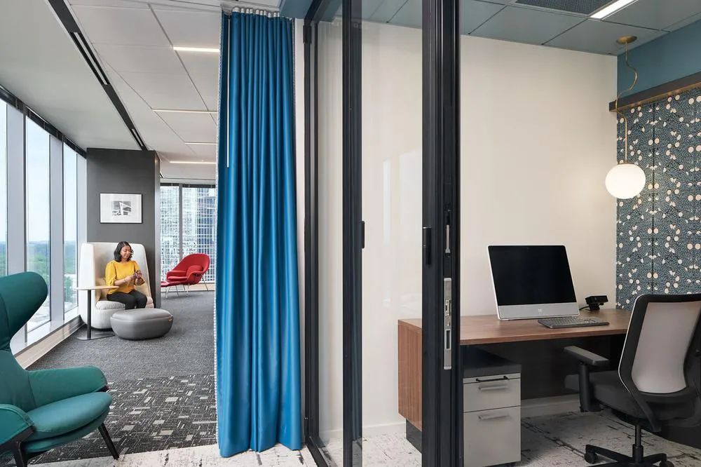 亚特兰大JLL Work Dynamics办公空间丨美国亚特兰大丨ASD | SKY-9