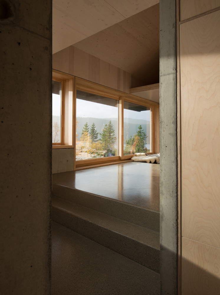 挪威 Rones 小木屋 | 混凝土与木头的和谐共生-42