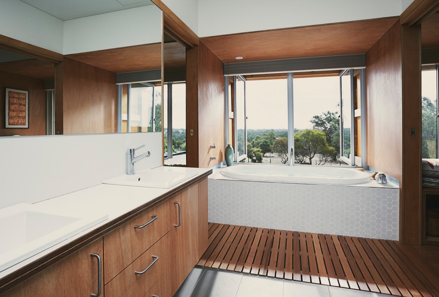 House that occupies a semi rural block on the edge of John Forrest National Park in Australia   CAANdesign  Architecture and home design blog-8