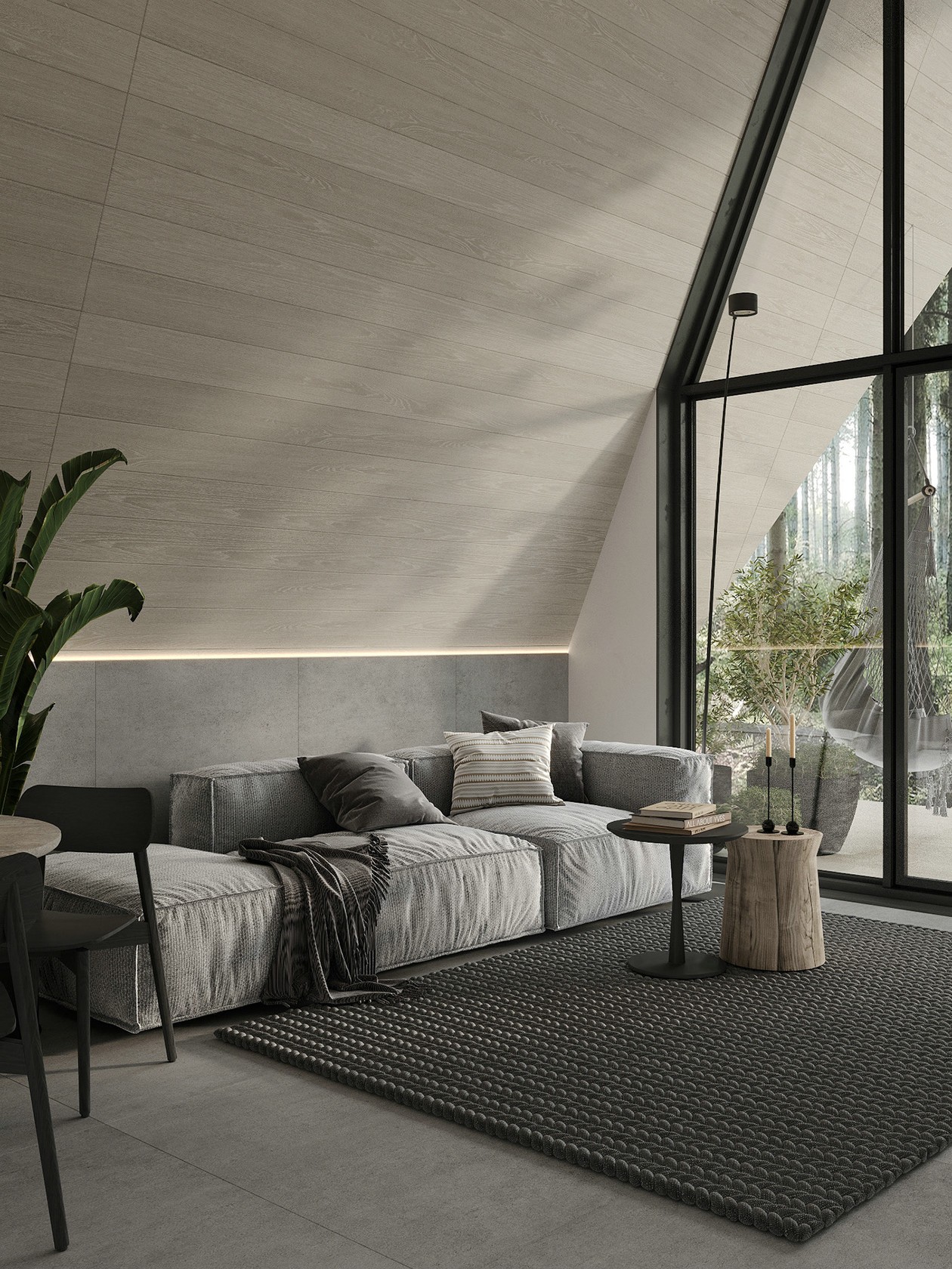 75㎡小空间公寓设计-2