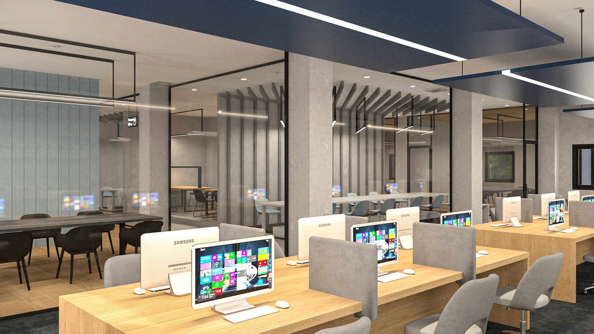 Kocaeli 大学图书馆设计丨Begum Seckin-42