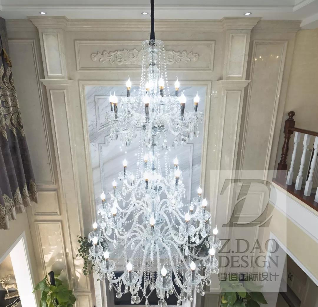 尊道国际设计 | 欧式奢华平层空间,尽显浪漫与温馨-13