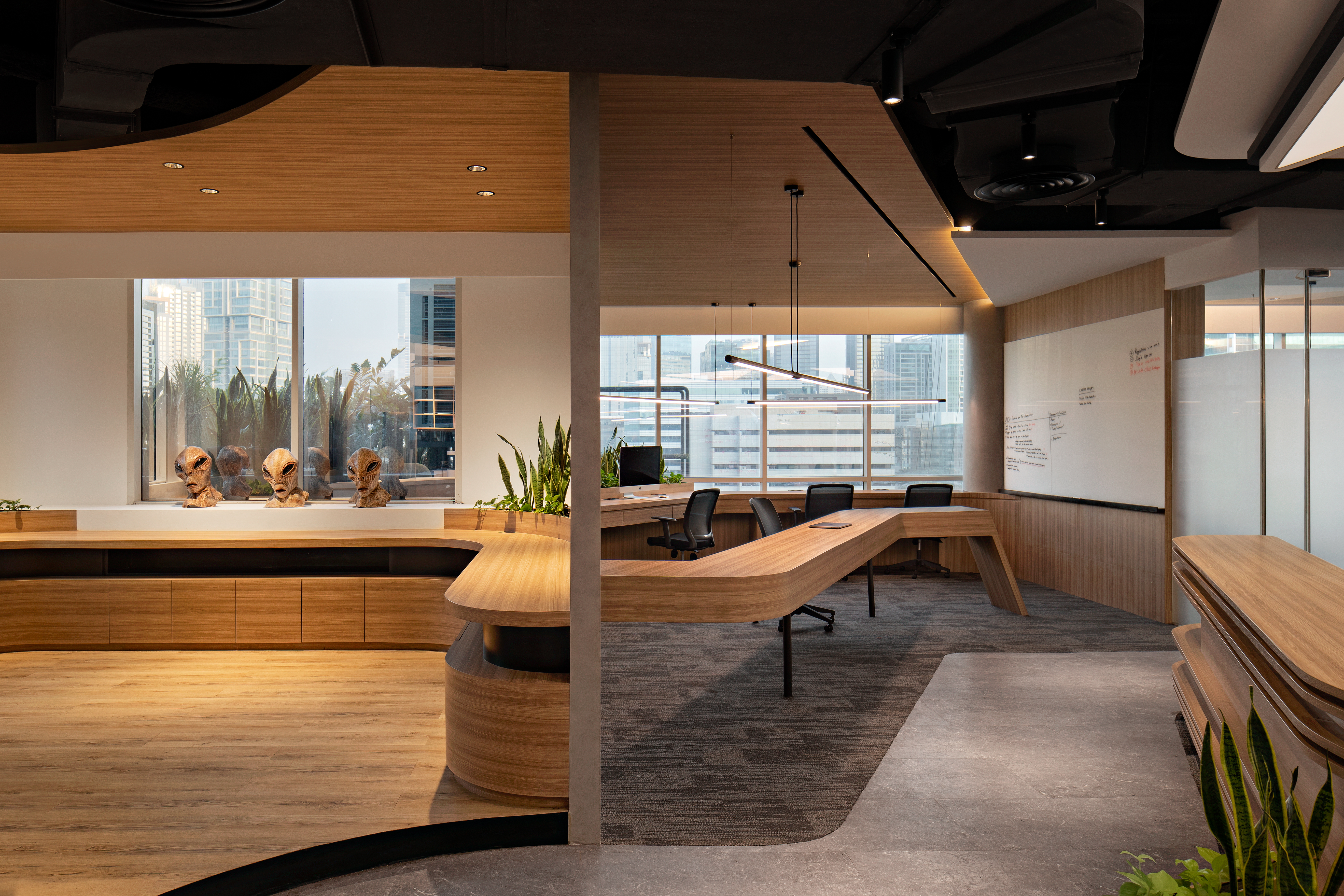 SAHAM RAKYAT 室内办公室丨印度丨Angkasa Architects-26