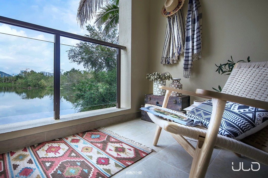 海南三亚万科湖畔三期样板房B户型  ULD家居设计-9