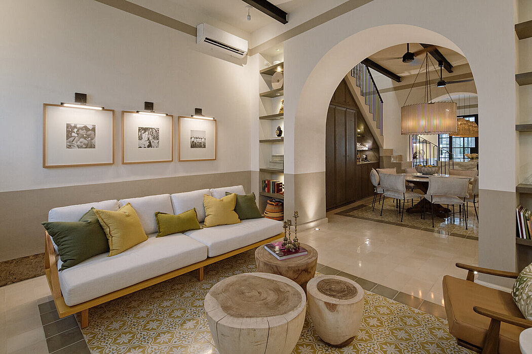 Casa Encanto 历史建筑修复丨墨西哥丨Binomio Taller-2