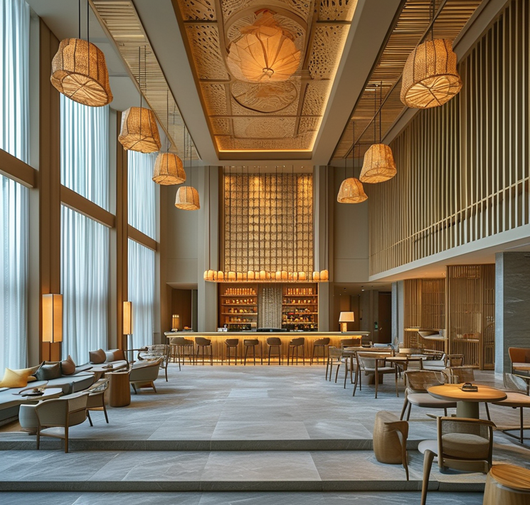 剪纸酒店设计-3