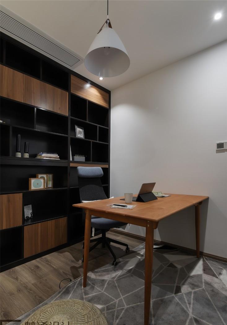 梵浠设计丨公寓丨温暖北欧风家居空间-32