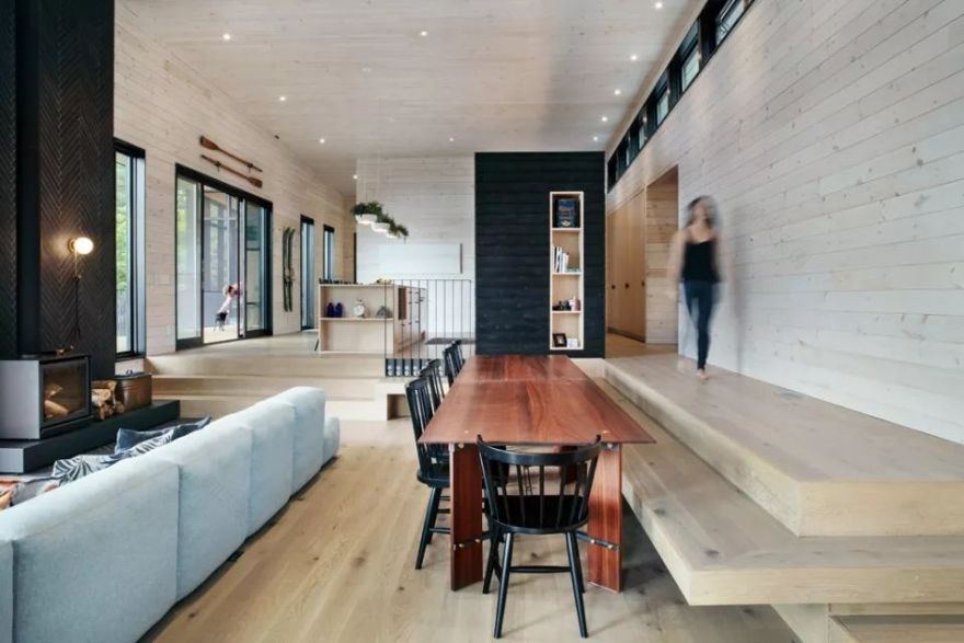 约瑟夫湖木屋 | 融入自然,延续文化的加拿大度假屋-19