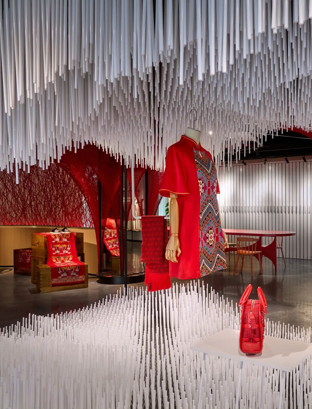 张家界乖幺妹土家织锦旗舰店丨中国张家界丨风合睦晨空间设计-42