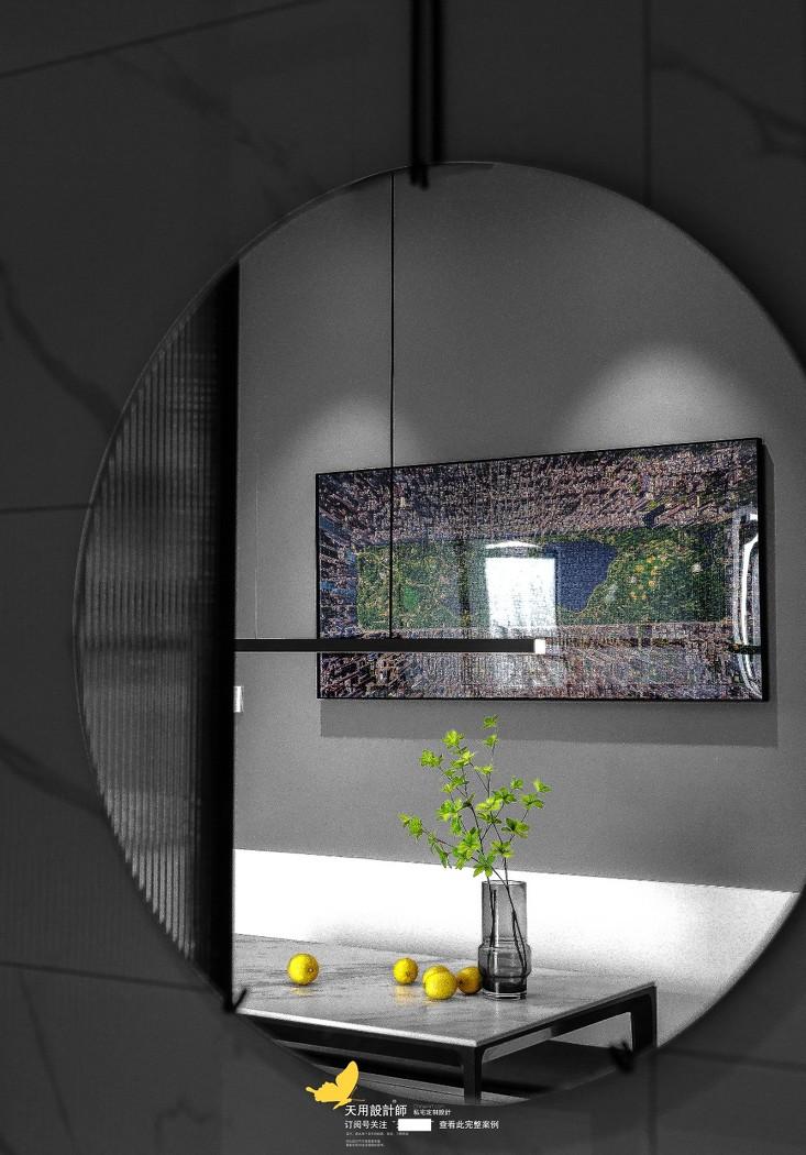 简约通透天用设计,玻璃隔断打造互动空间-19