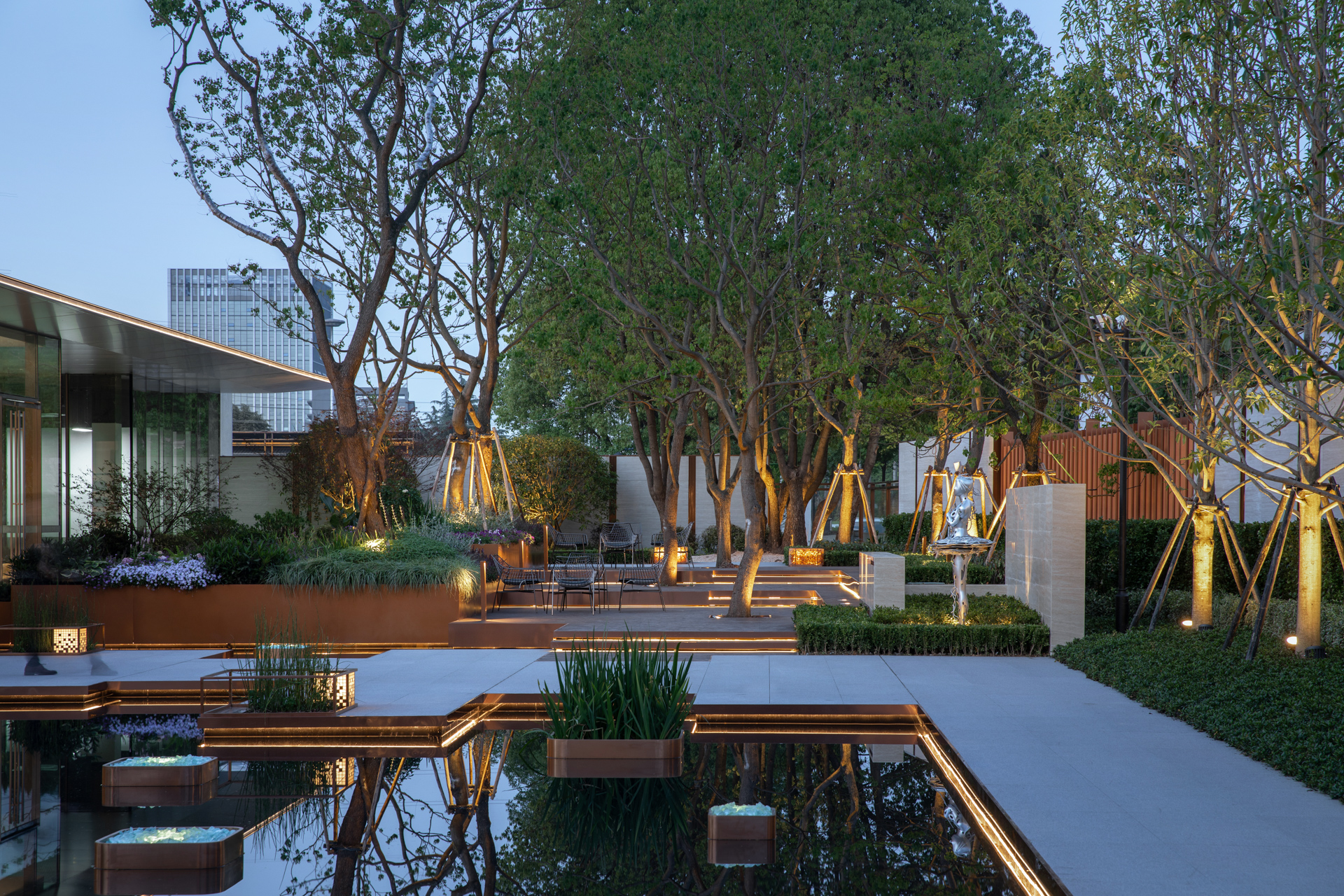 HONOR ONE 圆尊府丨中国杭州丨荷于景观设计咨询(上海)有限公司-35