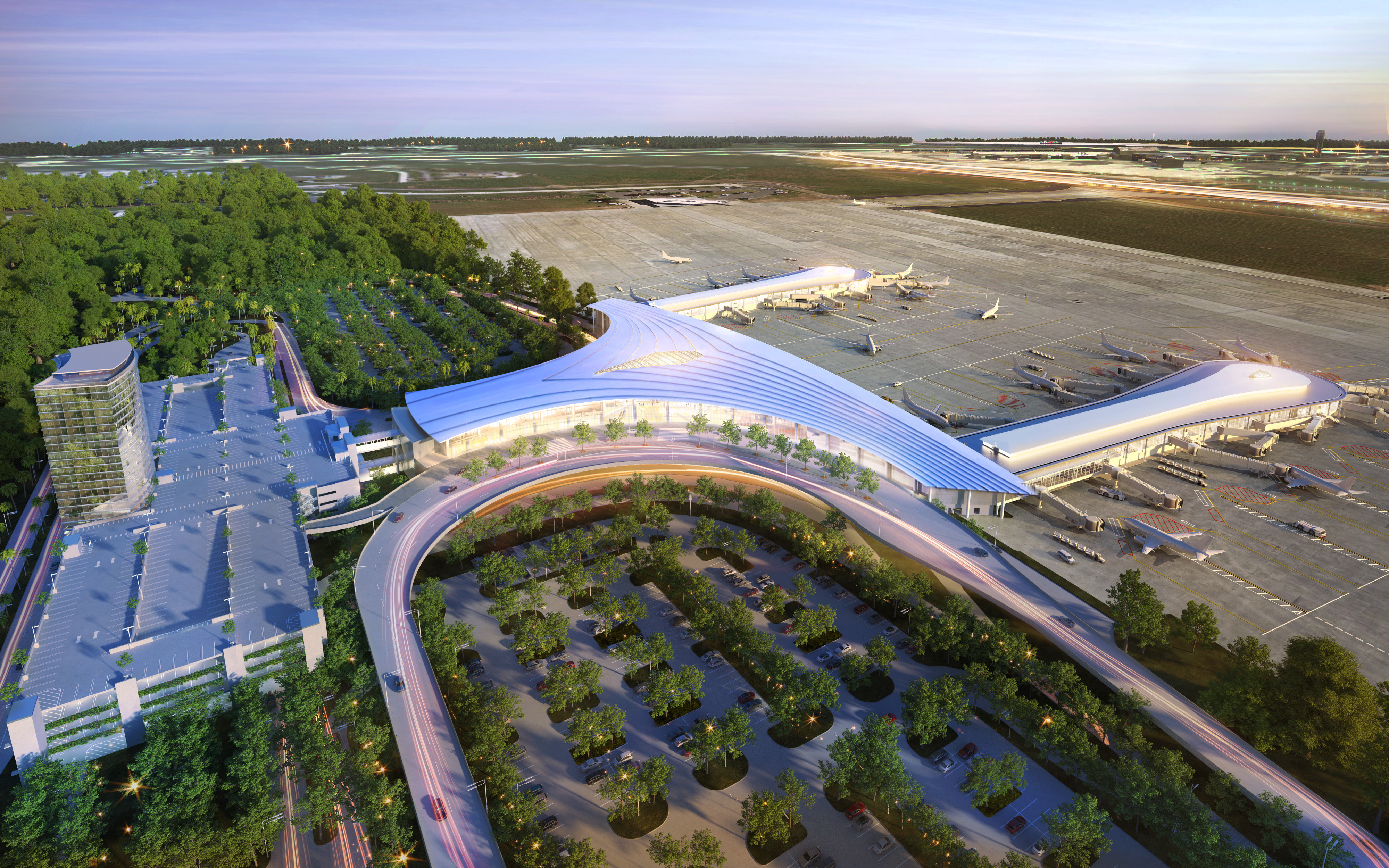 Louis Armstrong New Orleans International Airport | TILTPIXEL-7