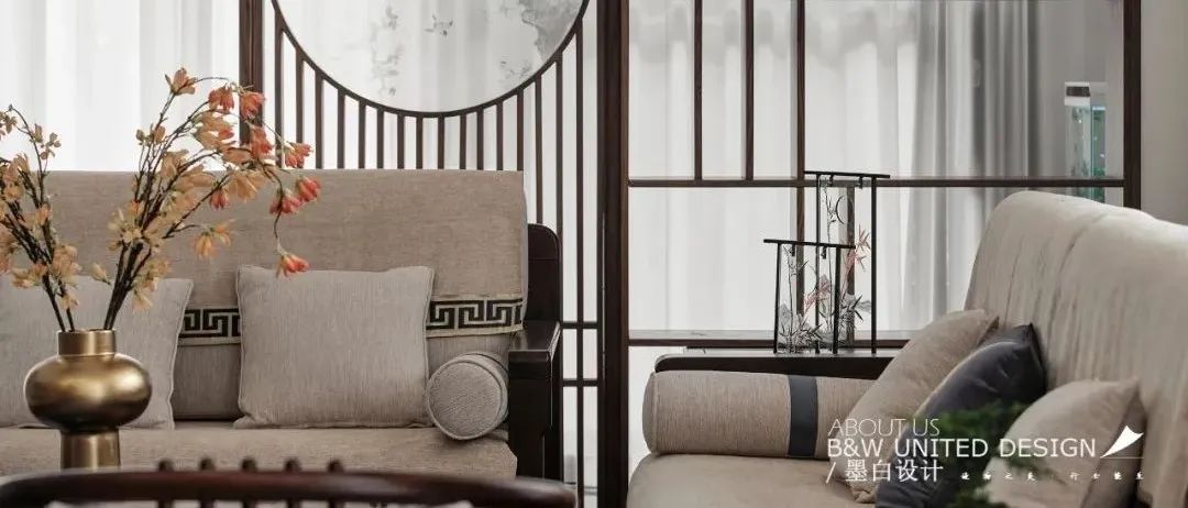 上元湾诗意美宅丨墨白设计-40