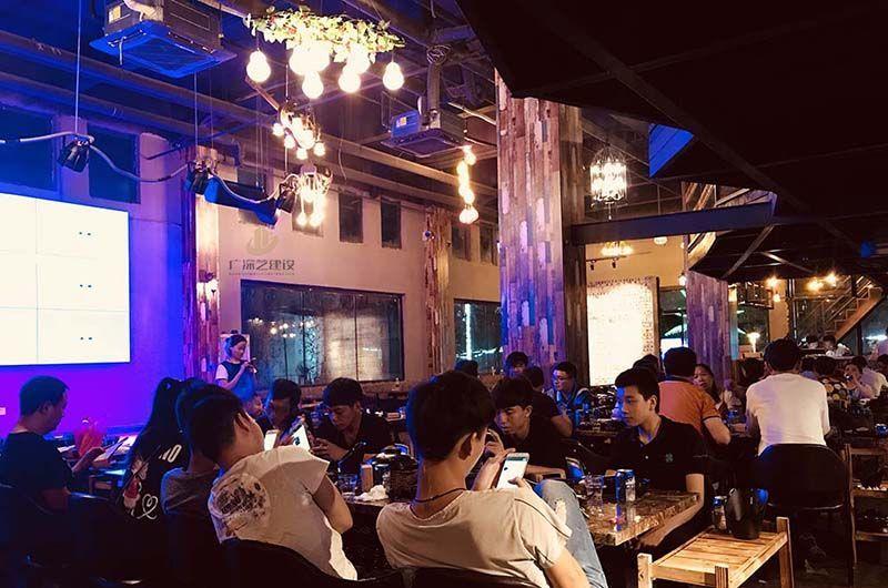 广州餐厅装修设计-聚友汇音乐主题餐厅-广深艺建设-6