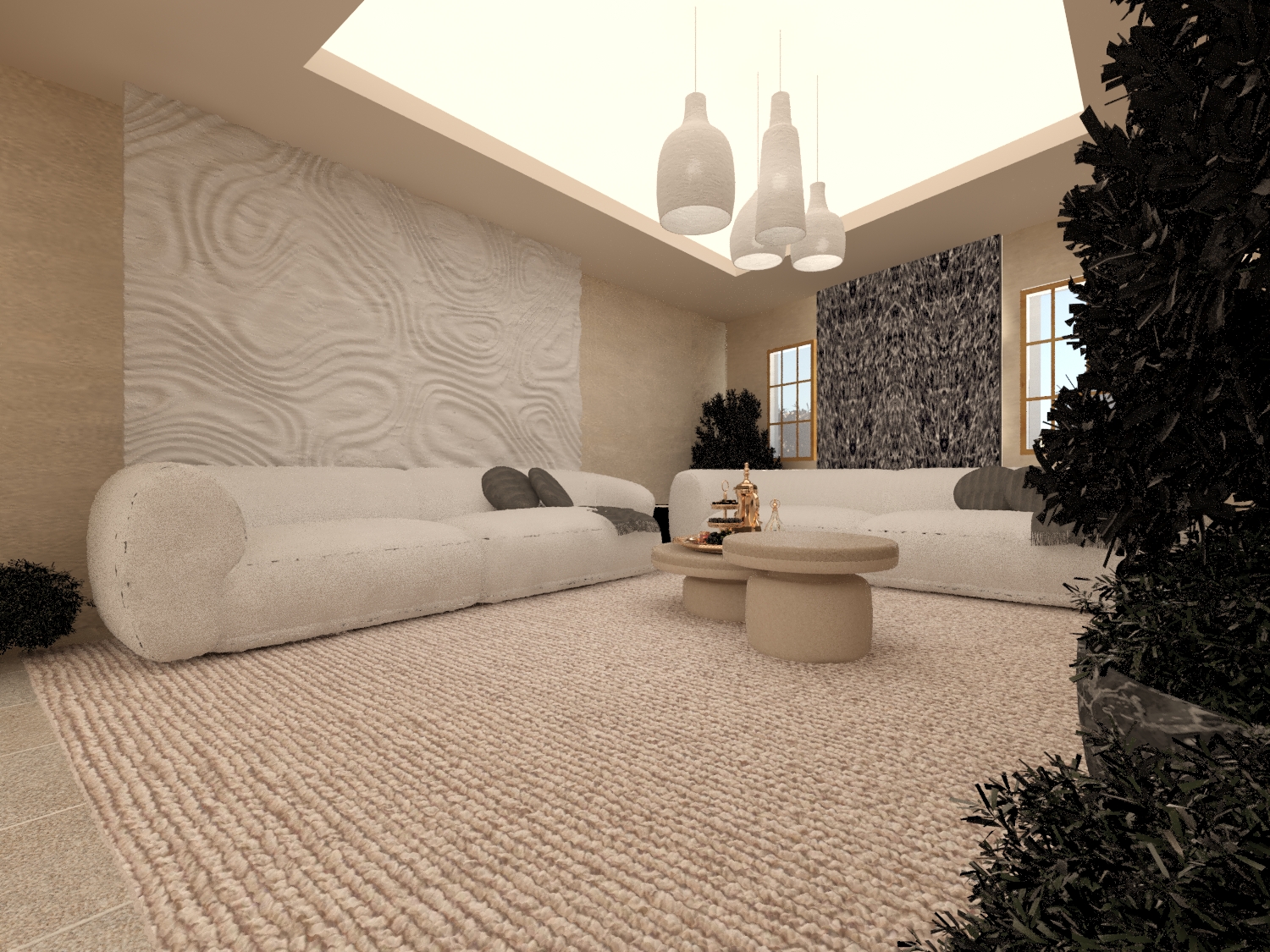 大学入学大厅设计-12