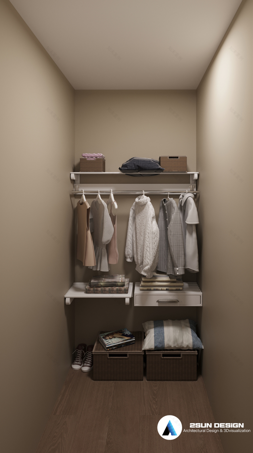 室内房屋;住宅内部(这里Interior House表述不太常见,Interior有内部之意,House是房屋,结合起来大致是上述意思) 丨澳大利亚墨尔本丨2SUN Studio-8