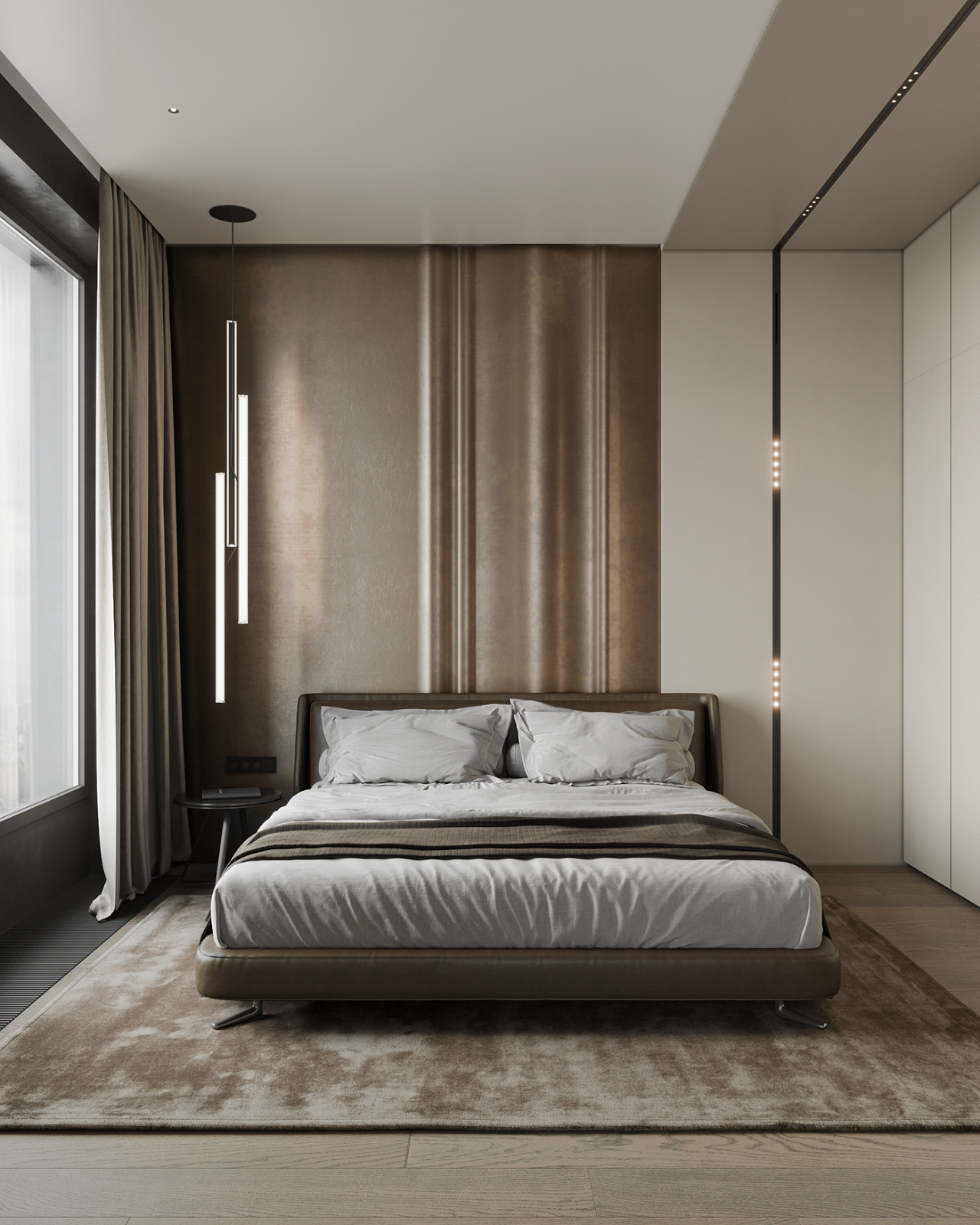 灰白空间中的木质秩序丨乌克兰丨Diana Stoieva 设计团队-47