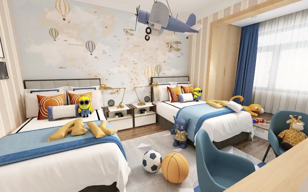 158㎡美式新家,温馨浪漫全家满意-45