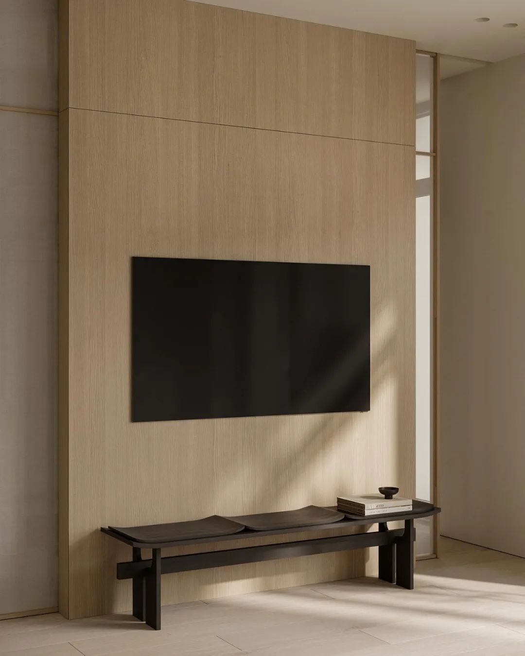 奶油色调的宁静家园丨Zeworkroom Studio-25