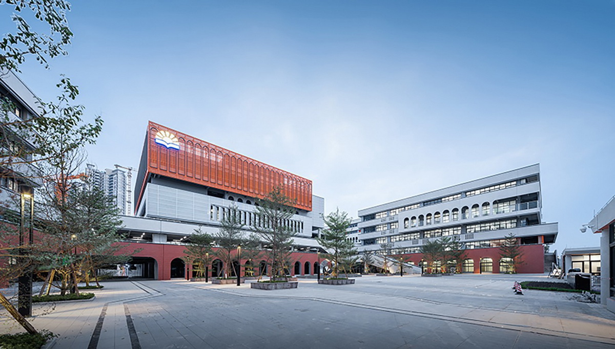 台山市广旭实验学校丨中国江门丨山东建筑大学建筑城规学院象外营造工作室-23