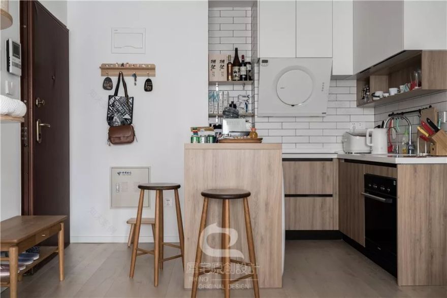 60 平全通透日式一居 | 书房 C 位,猫奴的天堂-77