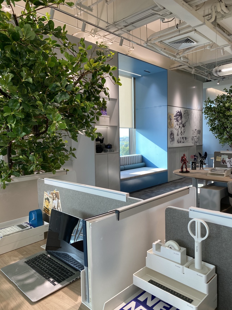 新东坝创意办公室 | 现代风格与灵动创意的完美结合-22