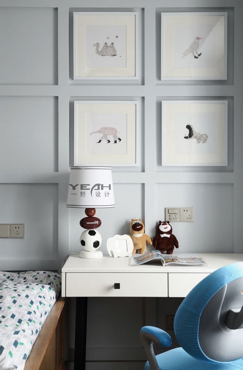 现代美式家,金属线条与少女心的完美结合-48