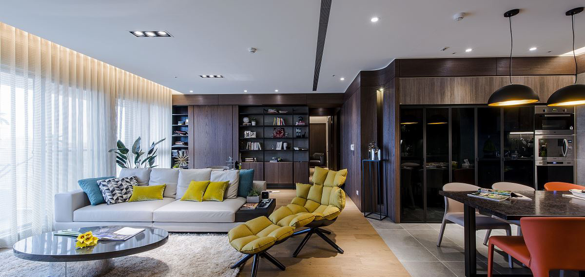 IS国际设计--35.8坪三房现代风-8