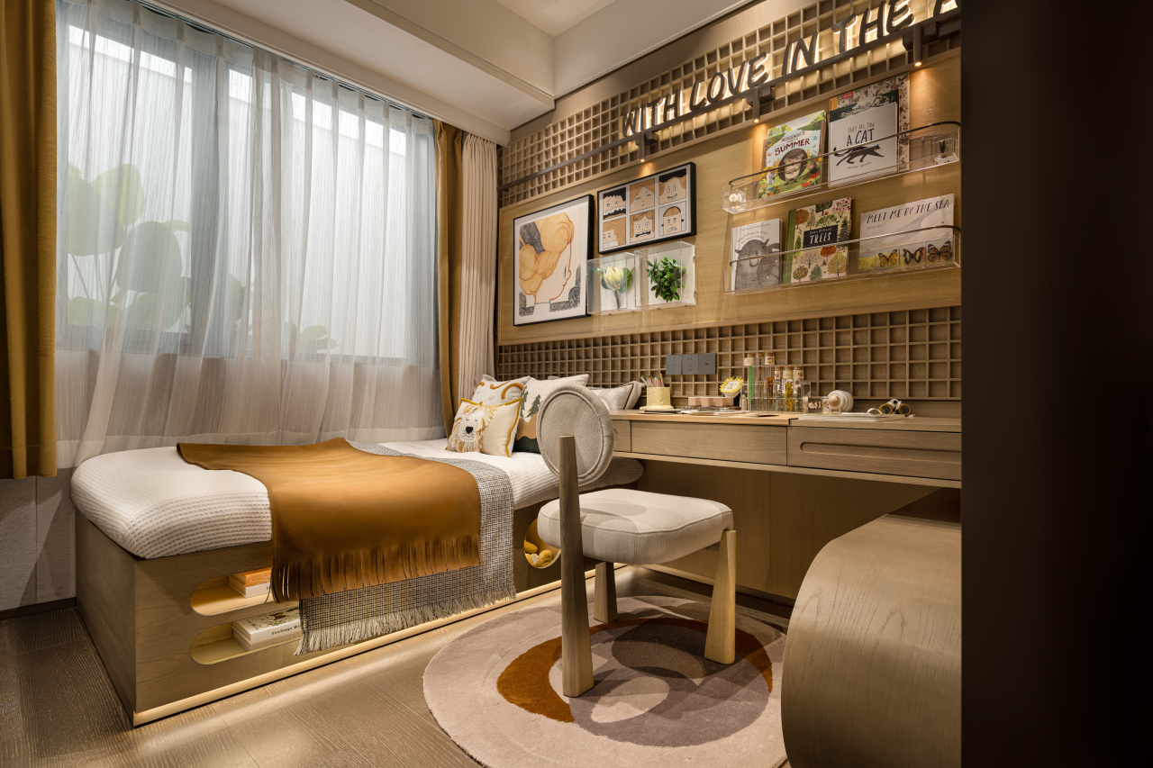 蓝城·悦雅园125㎡样板间丨中国佛山丨OE设计团队-87