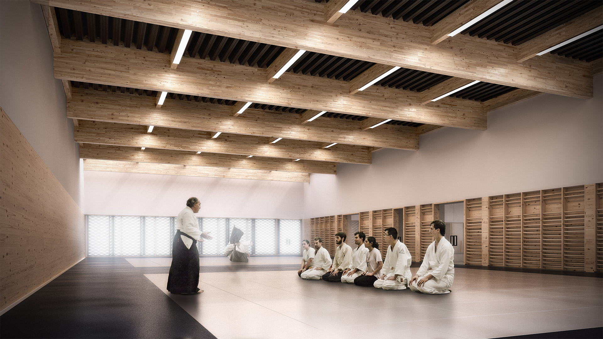 波兹南大学体育中心 | 现代模块化设计融入绿色环境-11