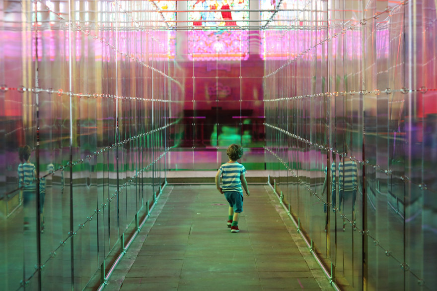 幻彩隧道 · 利兹·韦斯特在基督教堂的惊艳设计丨英国-14