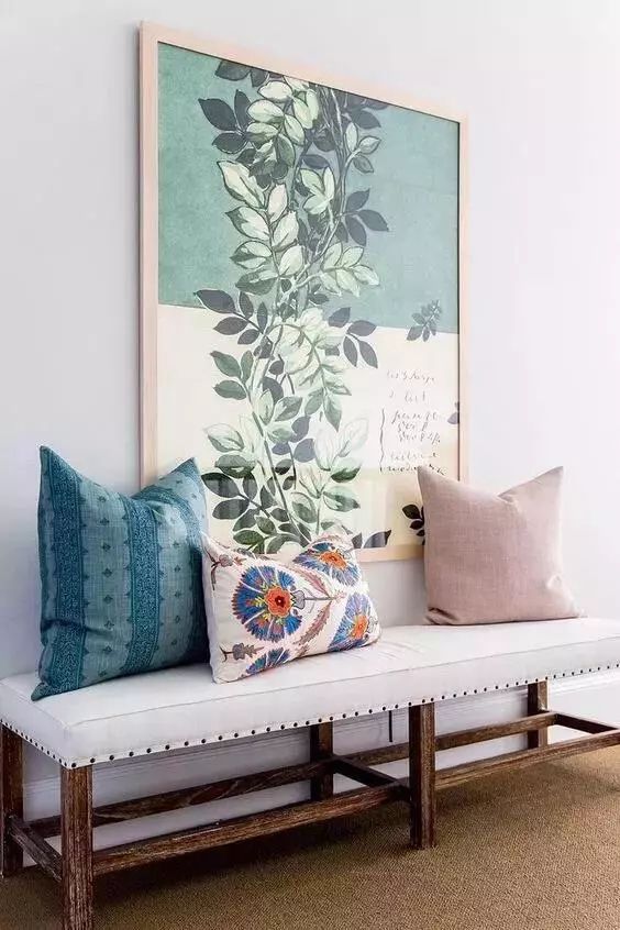 绿色植物装饰画,为家增添自然清新之美-11