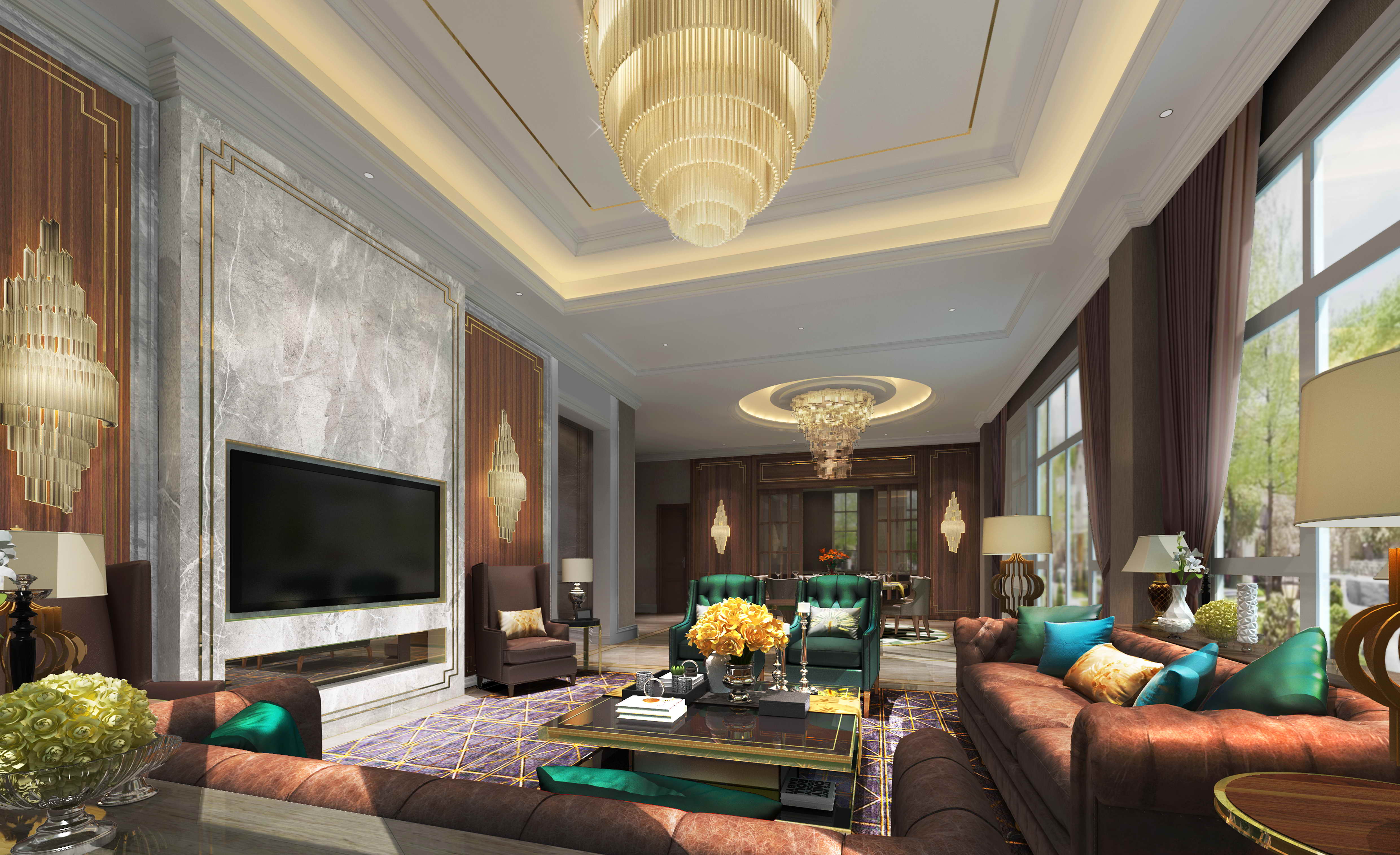 威海明辰湖畔原乡别墅样板房丨中国威海丨广州集美组-12