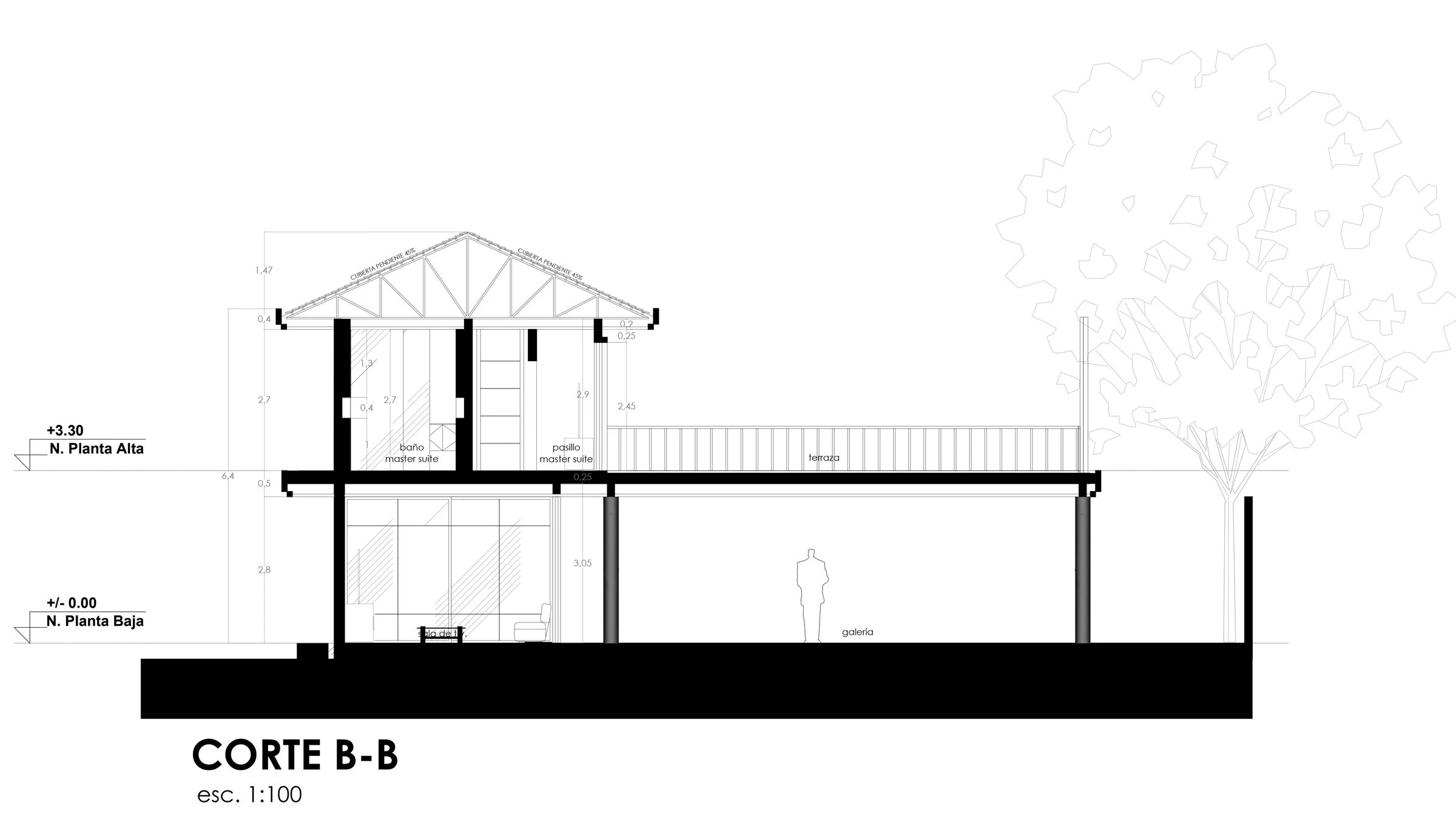 森内斯宅邸丨BoliviaSanta Cruz丨Chain Studio Arquitectos-23