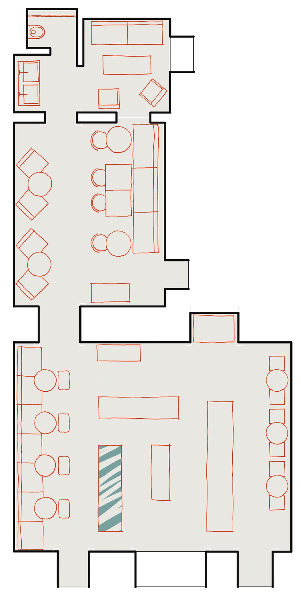 圣彼得堡 OSSU 餐馆设计丨俄罗斯圣彼得堡丨DA bureau-51