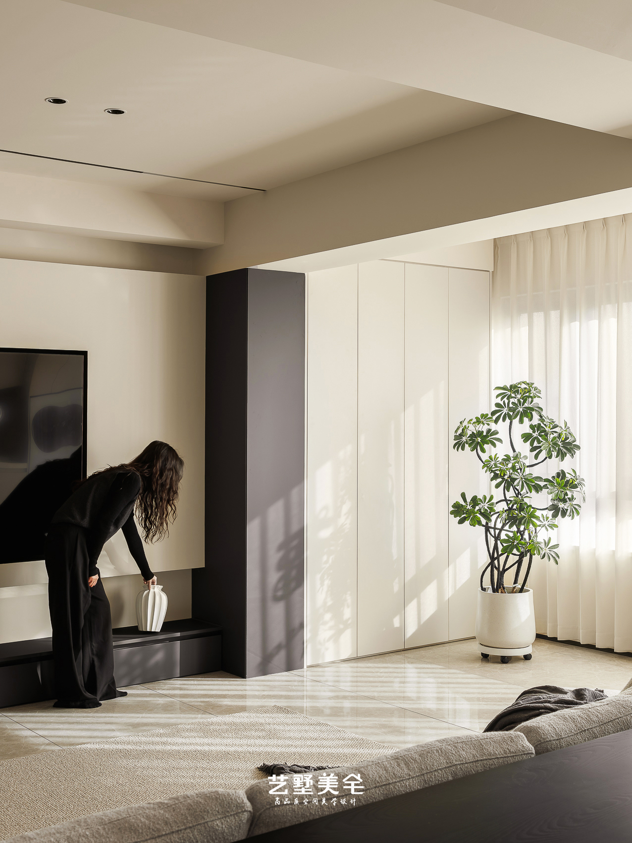 艺墅美宅·实景｜117㎡理性框架下的诗意栖居丨中国合肥丨艺墅美宅设计-33