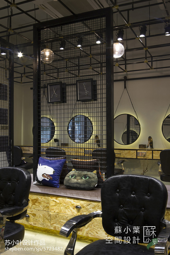 7万元休闲空间50平米装修案例（沦陷黑色空间）丨苏小叶空间设计工作室-16