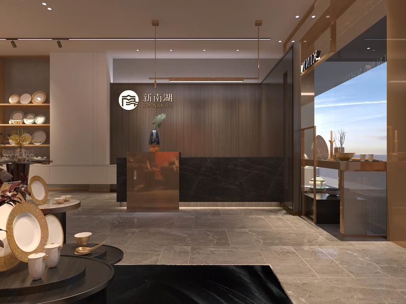 广东潮州新南湖骨瓷展厅-2