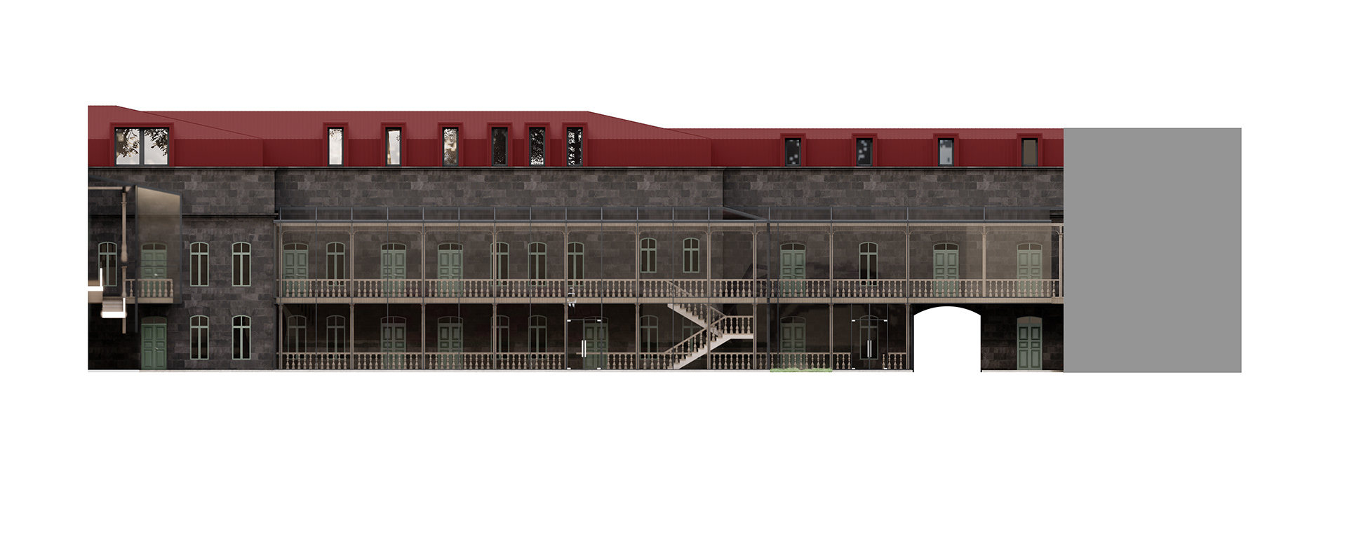 GYUMRI建筑重建丨Arman Vardanyan,Khachatur Nazaryan-10