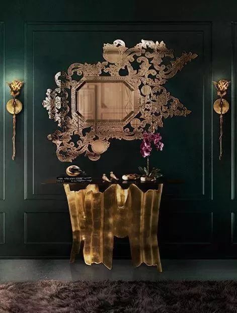 铜美学融入室内,打造高级空间-49