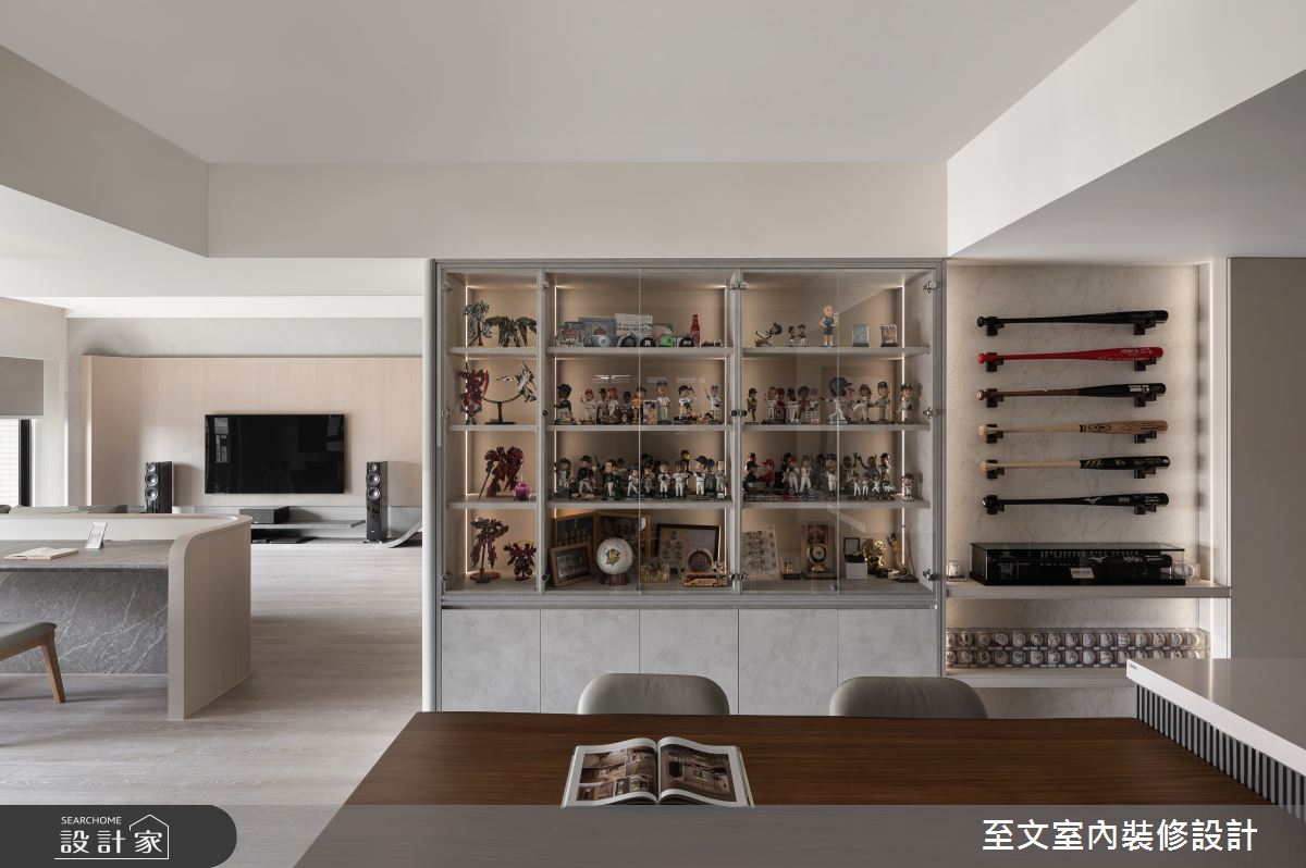 至文·隅美·现代风·53坪设计案例丨至文室内装修设计-12