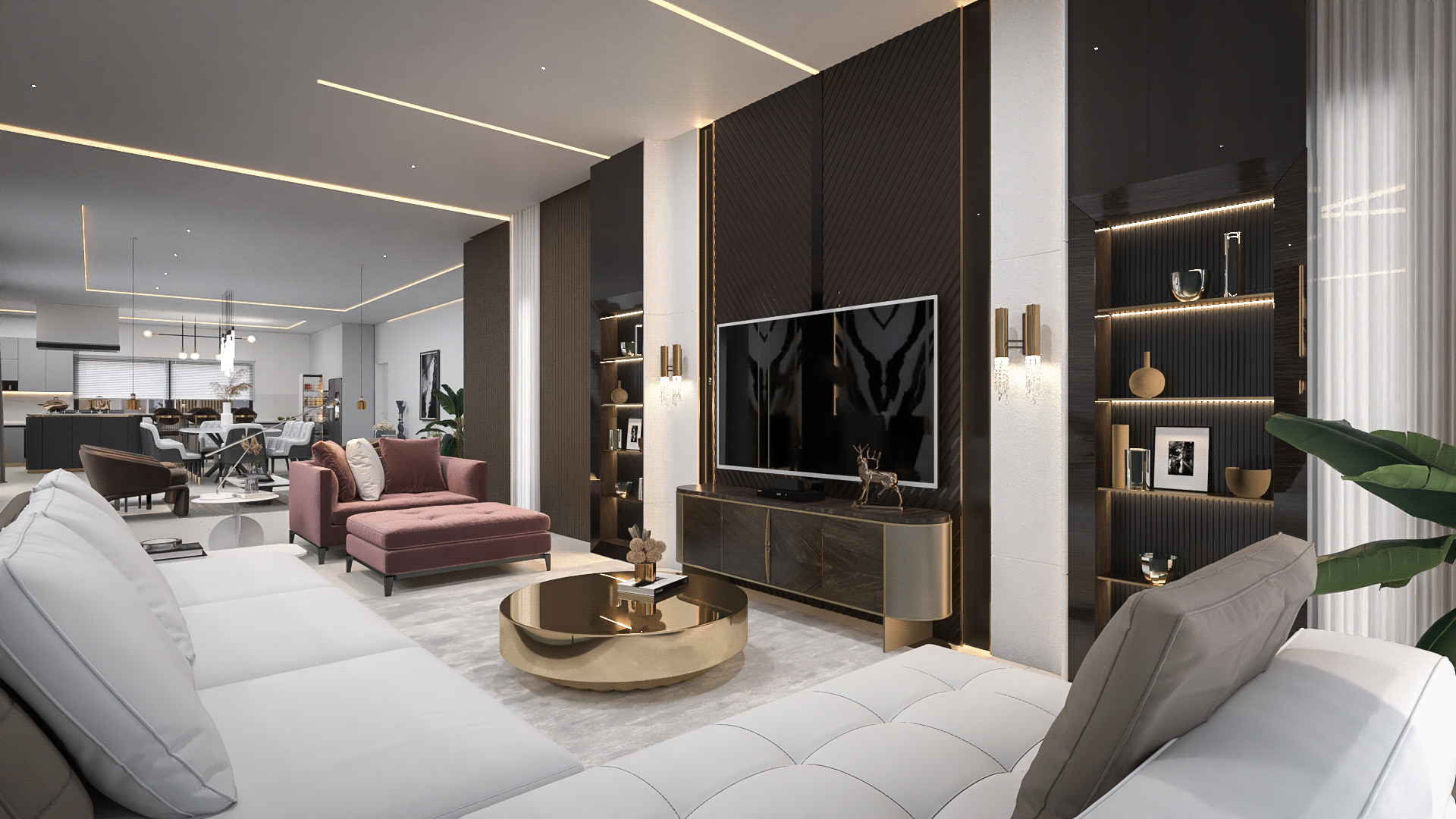 Interior Design Open Space Luxury-7