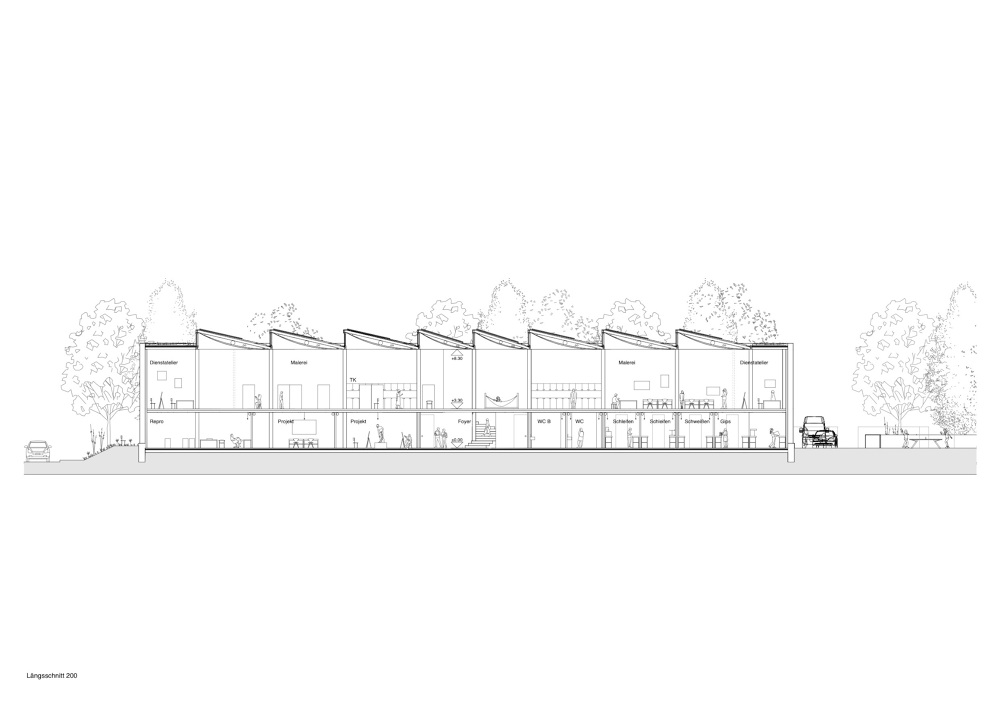 Braunschweig大学美术学院工作室大楼丨德国不伦瑞克-6