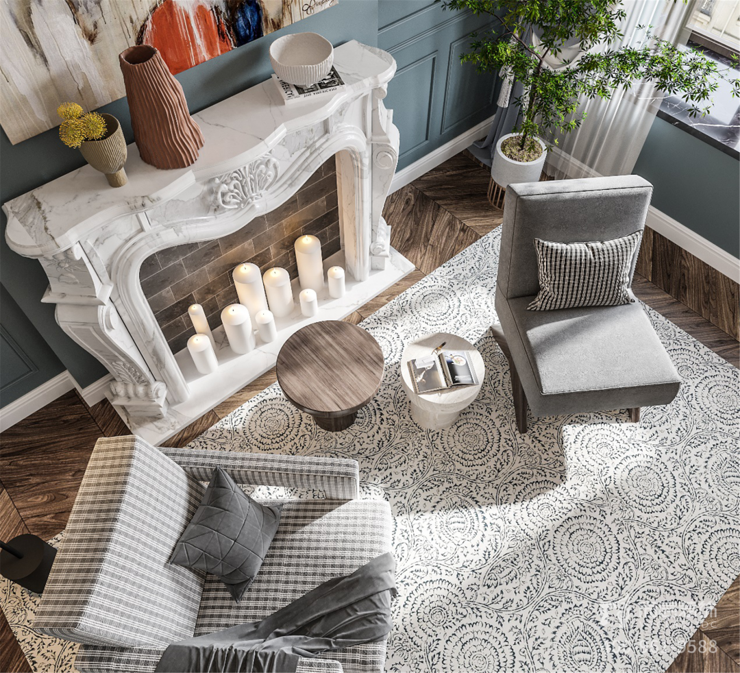 上海滩维多利亚风情空间设计丨中国上海丨上海尚层别墅装饰-8