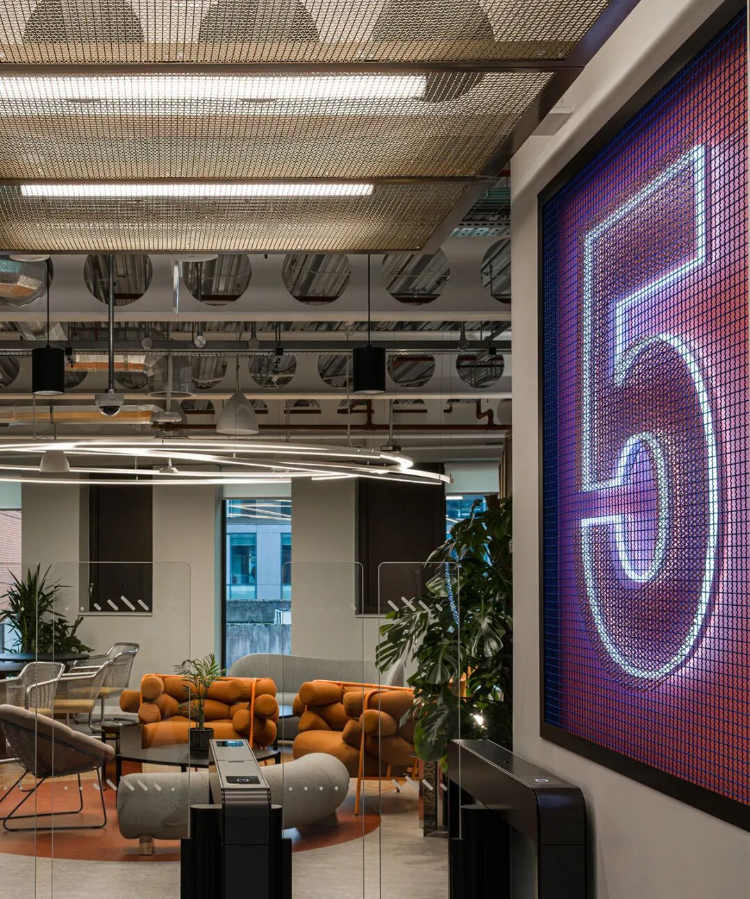 移动网络Virgin Media O2混合办公设计丨英国曼彻斯特丨SpaceInvader设计师事务所-85