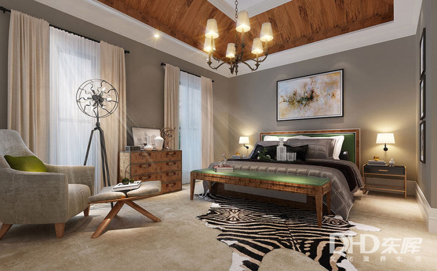 北京格拉斯小镇三期 3012#式田园风格别墅设计案例-20