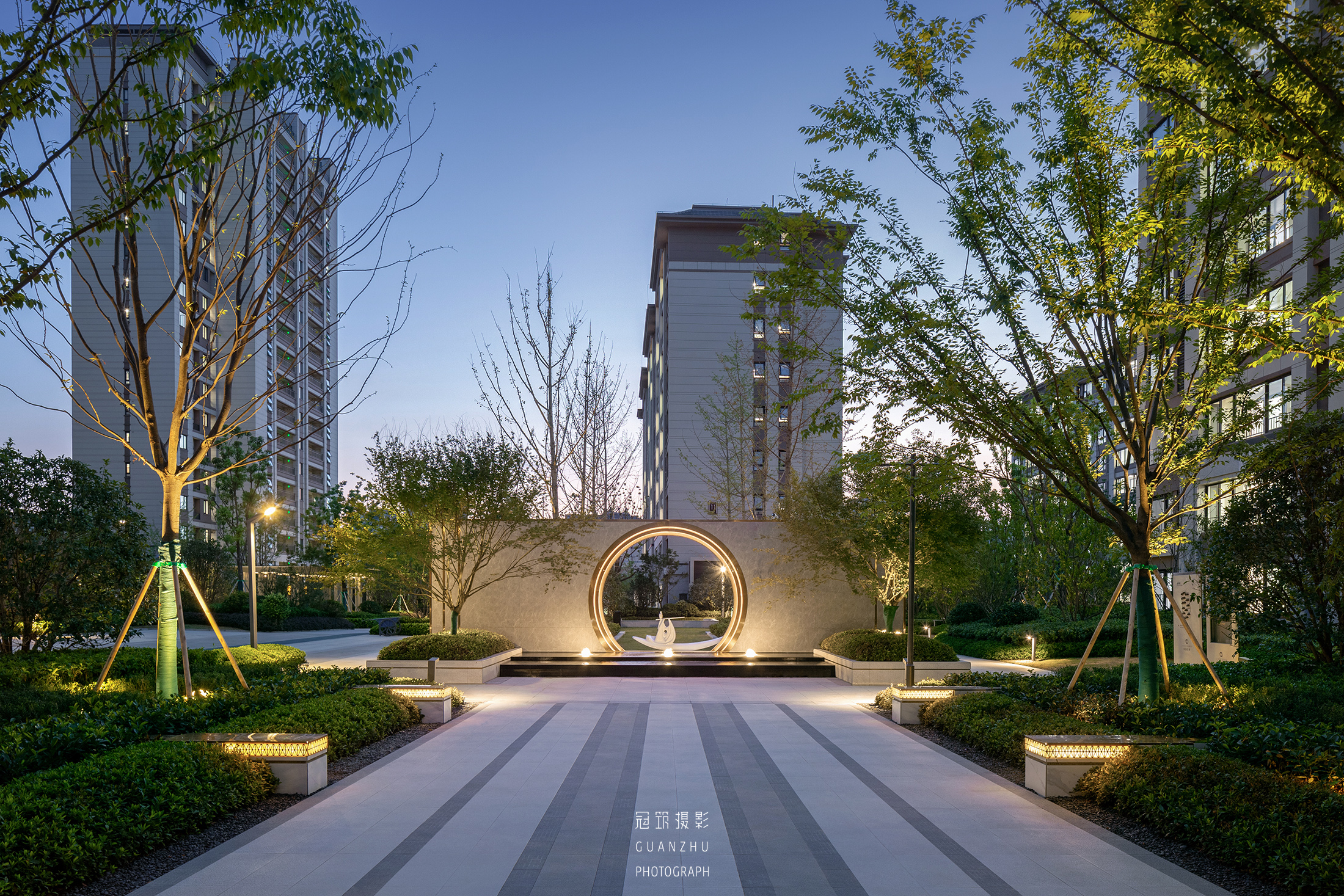 中海左岸·澜庭大区丨中国扬州丨ZEN 致道景观-12