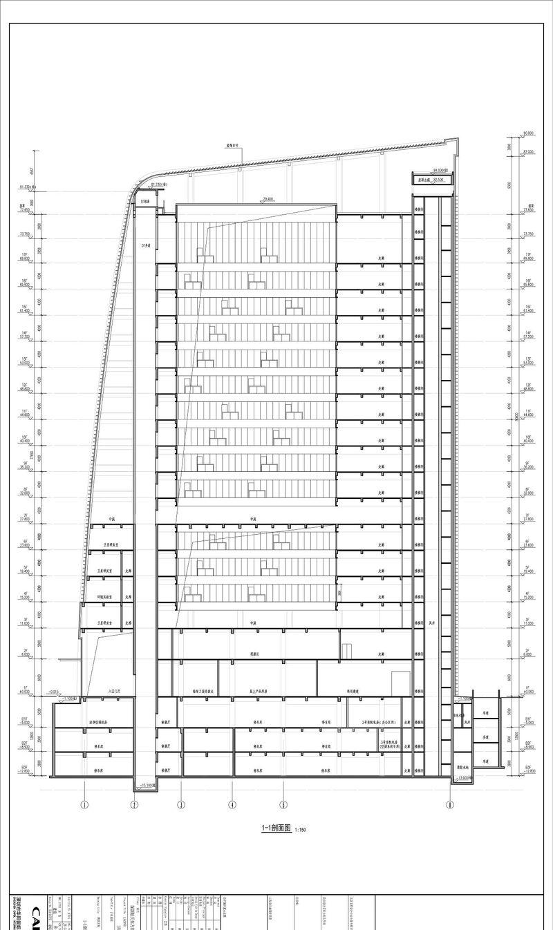 深圳卫星大厦——科技感与人文关怀的融合-45