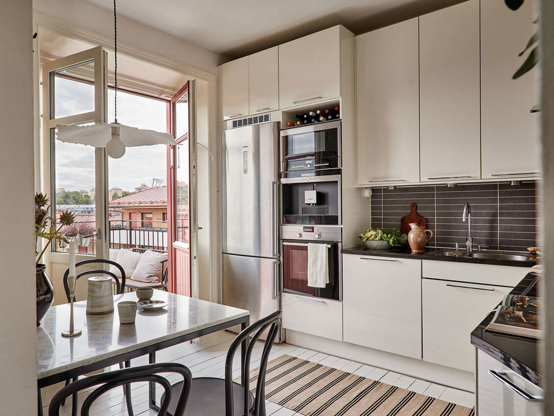 米色且美丽：预算有限但舒适的斯堪的纳维亚风格的家-10