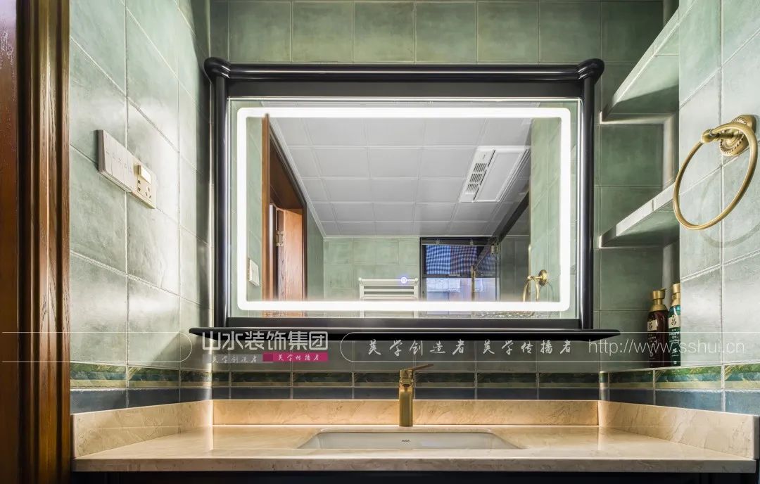 美式田园风格的三室两厅丨黄娟-38